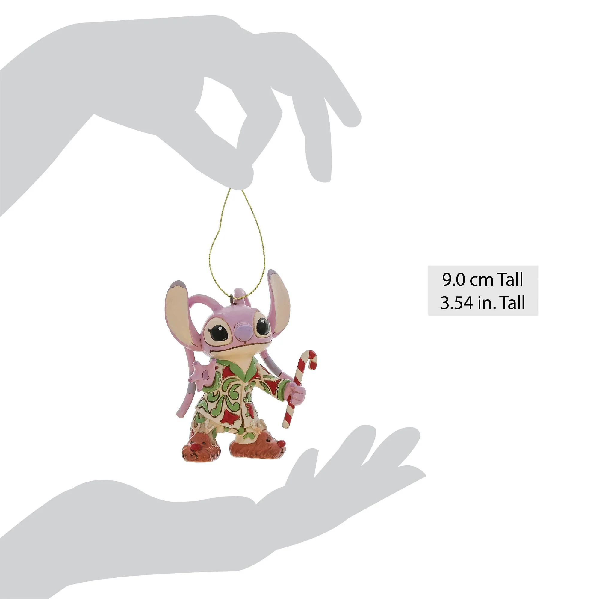 Angel in Christmas PJs Hanging Ornament - Image 5