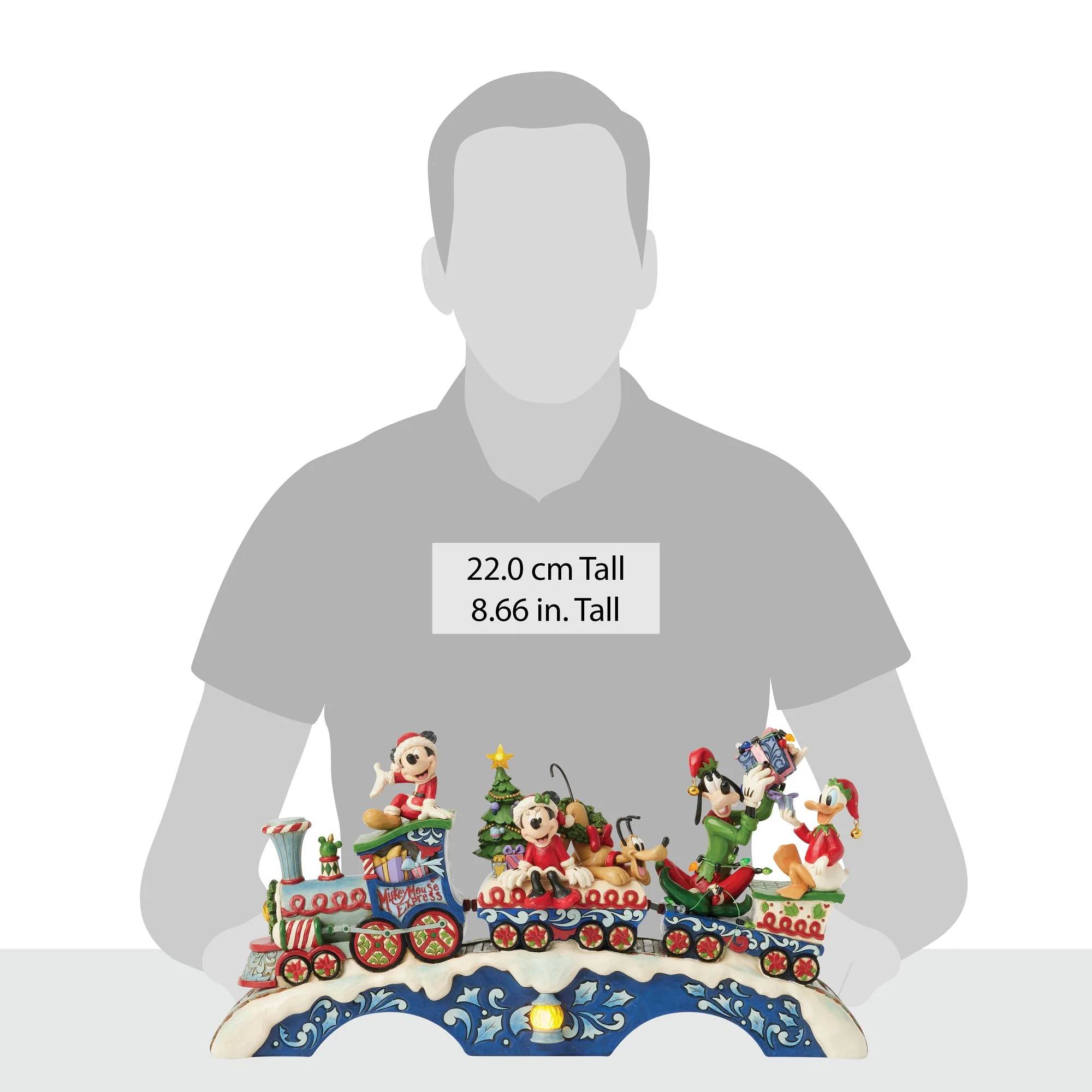 Christmas Cheer on Track (Mickey & friends LED Musical Train) - Image 9