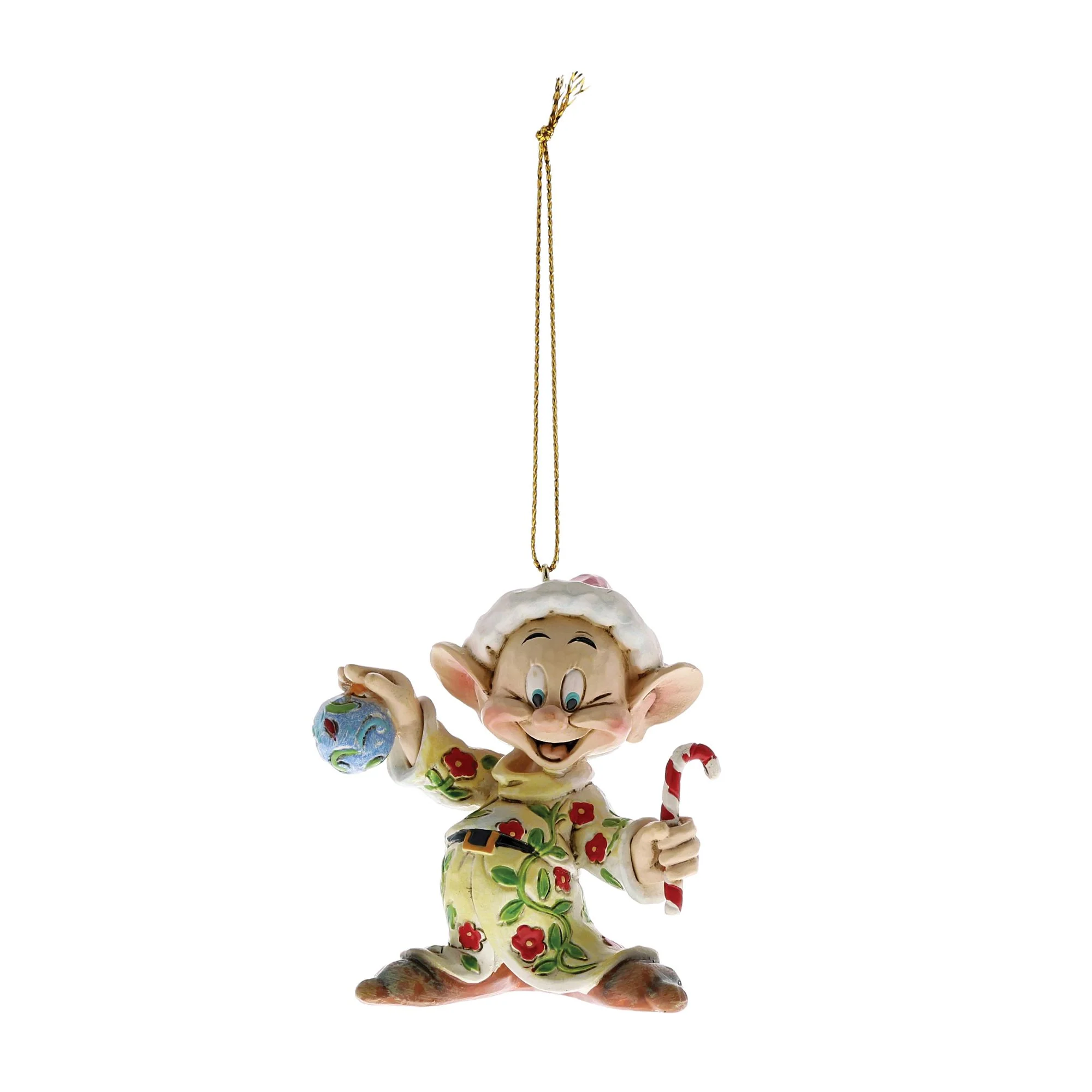 Dopey Snow White Hanging Ornament - Disney Traditions by Jim Shore - Image 3