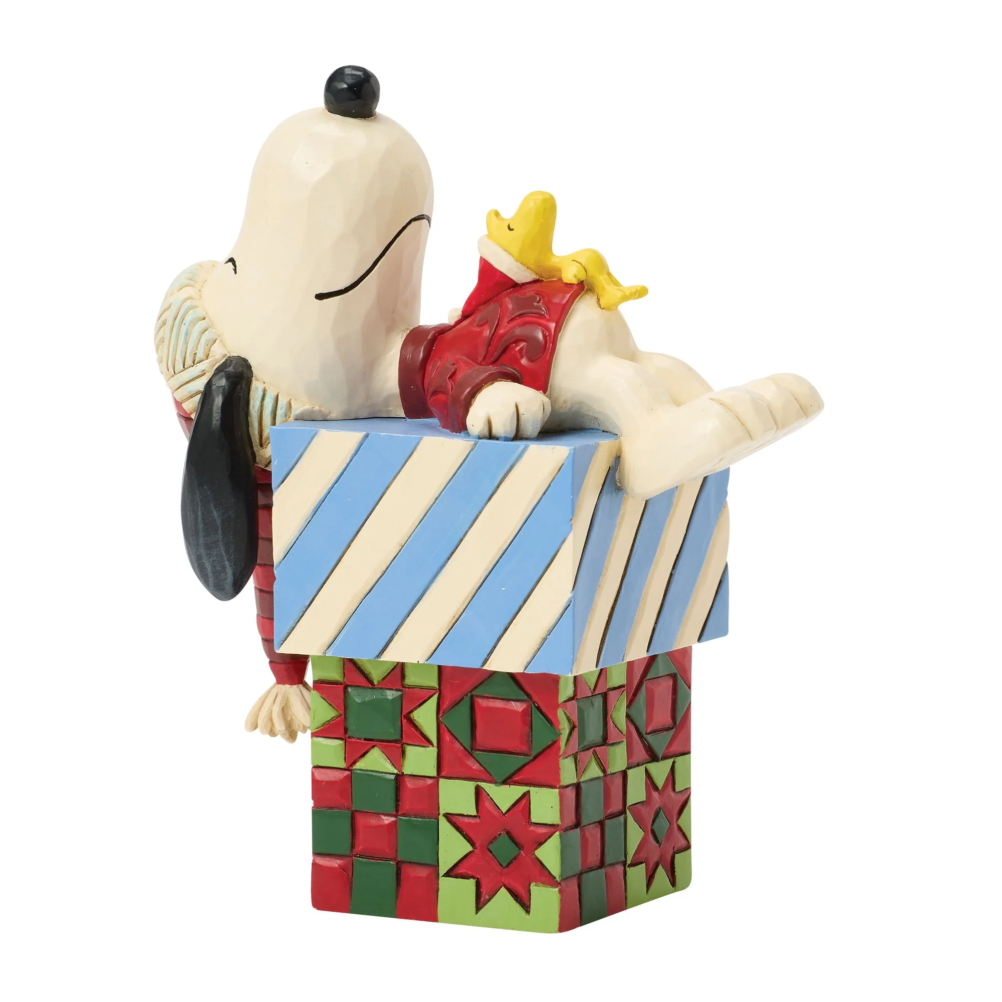 Dreaming of Christmas (Snoopy on Gifts Figurine) - Image 2