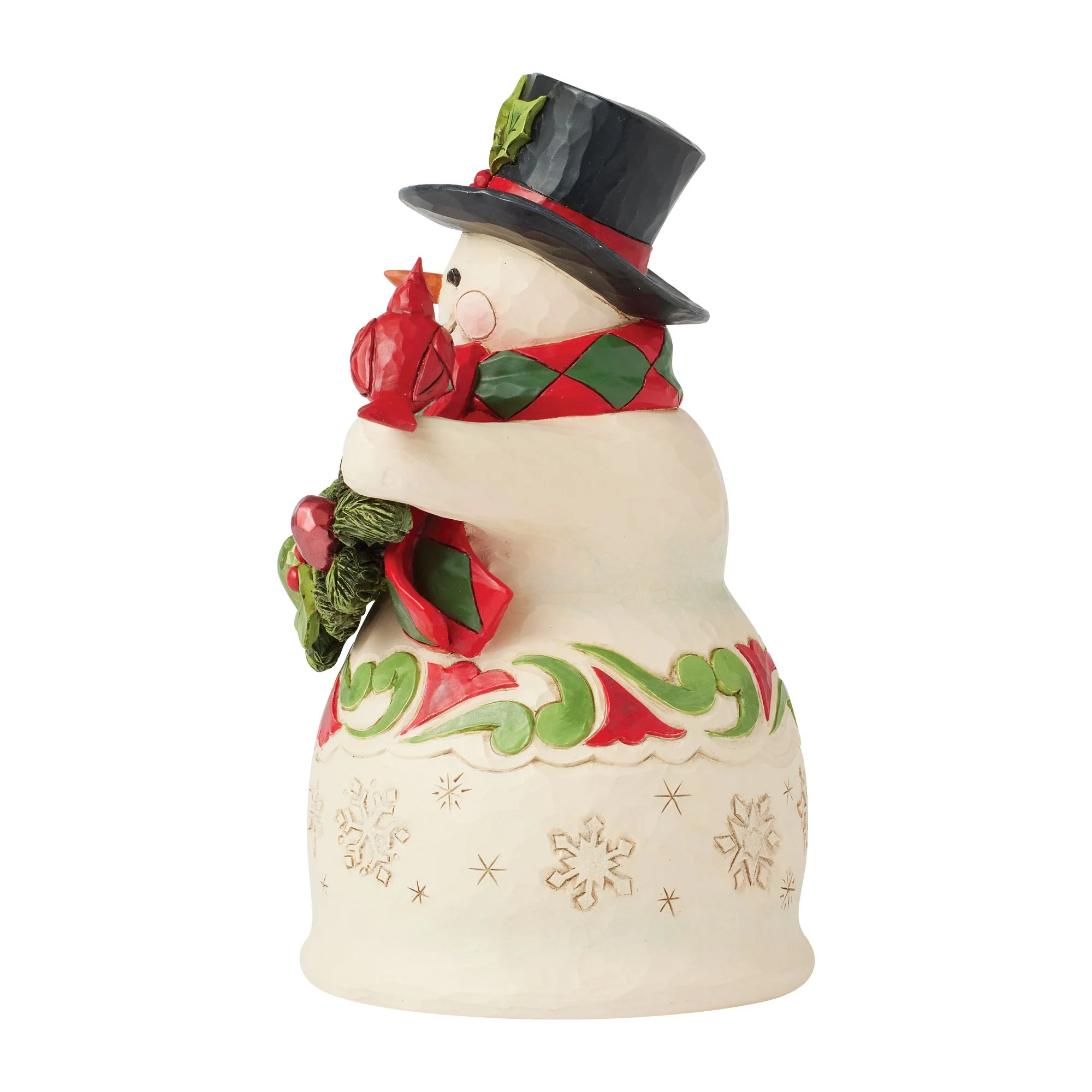 Finishing Touches (Snowman with Garland & Cardinals) - Image 2