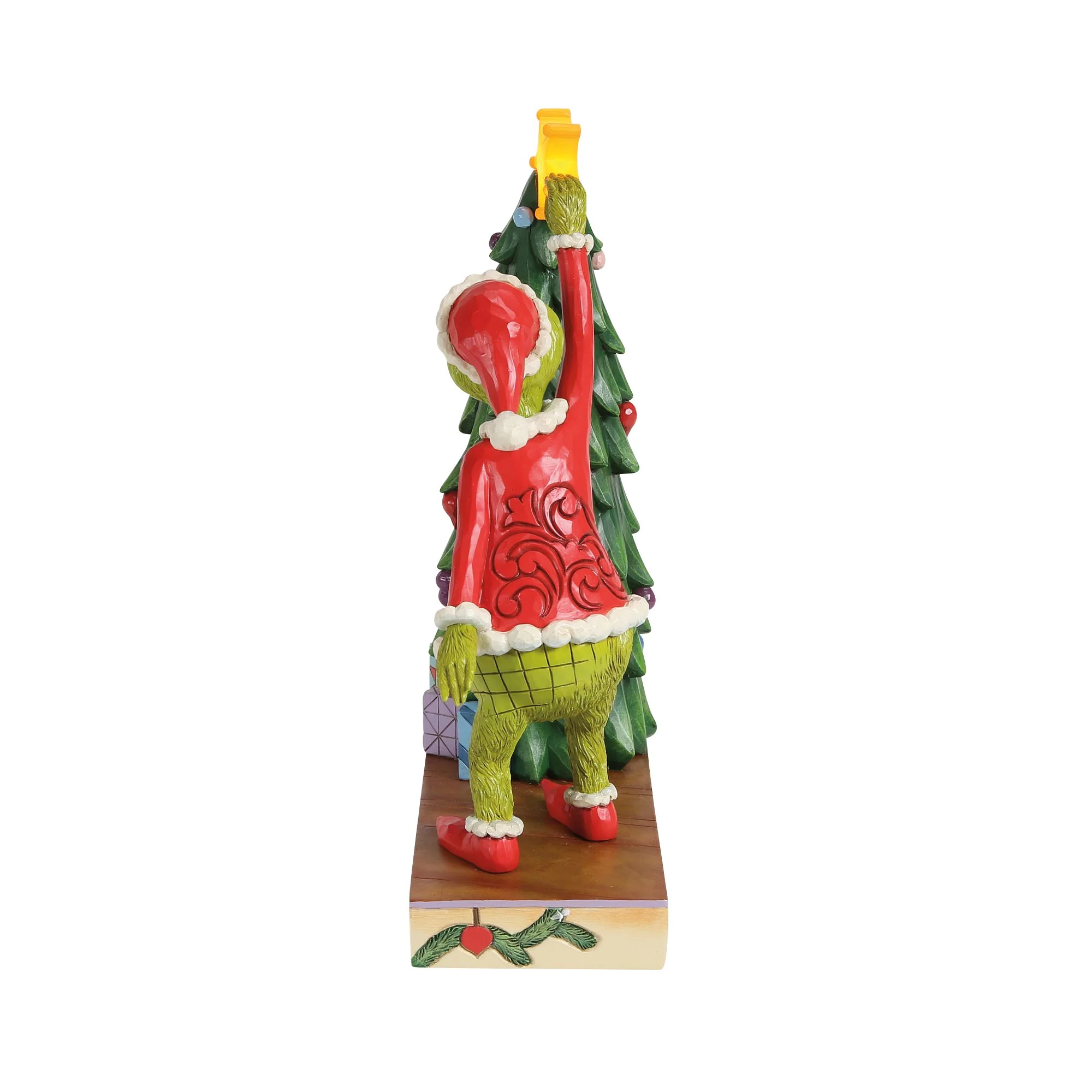 Grinchy Pulling Tree Star Figurine - Image 3