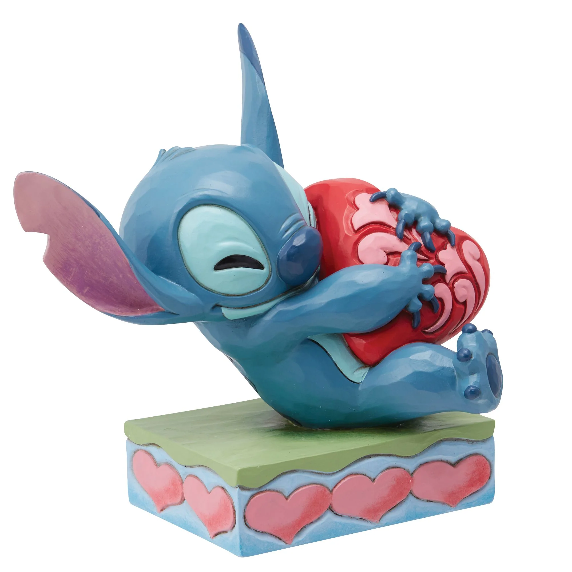 Heart Struck (Stitch Hugging a Heart Figurine) - Disney Traditions by Jim Shore - Image 4