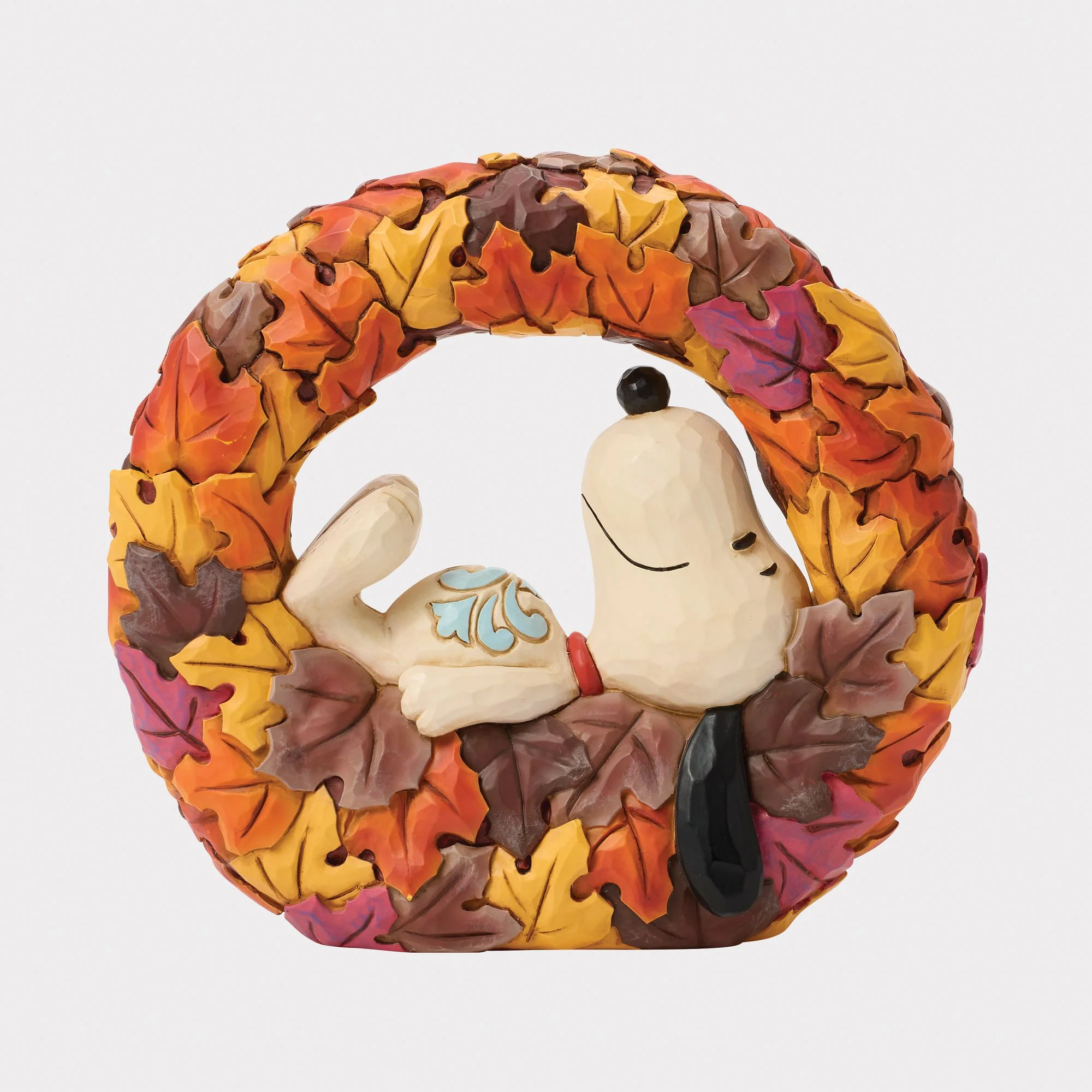 Layers of Autumn (Snoopy on Wreath Figurine) - Image 3