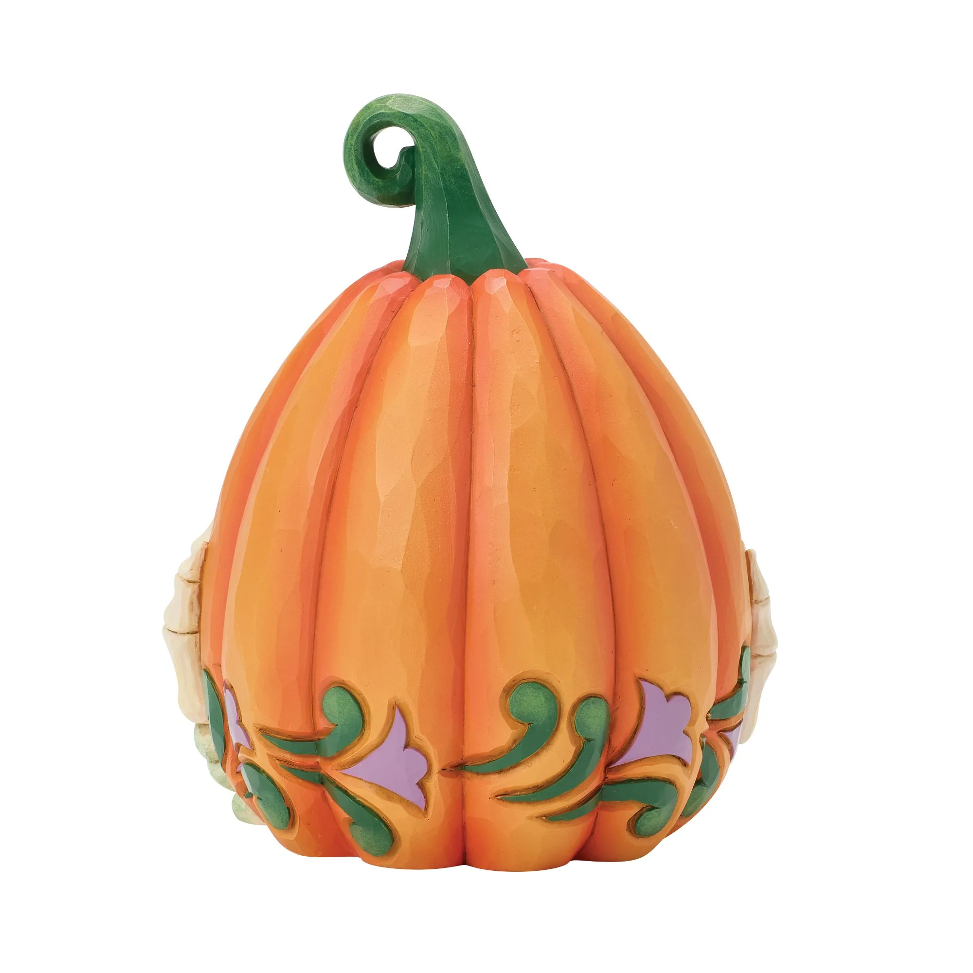 LED Jack-o-Lantern with Skeleton Hands - Image 4