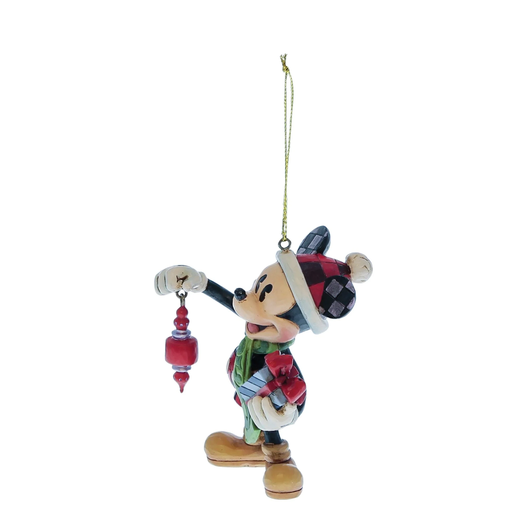 Mickey Holding Gifts Hanging Ornament - Image 3
