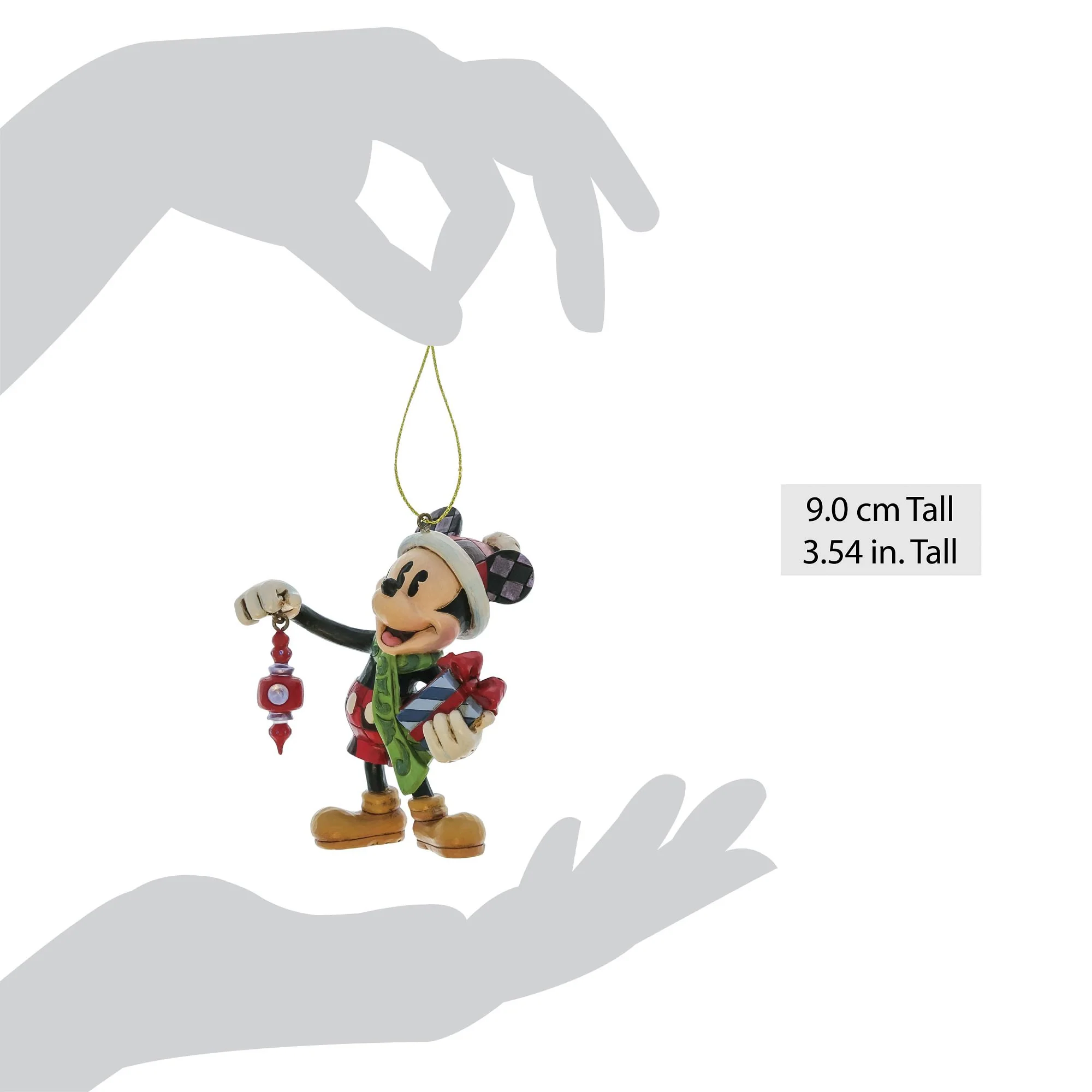 Mickey Holding Gifts Hanging Ornament - Image 5