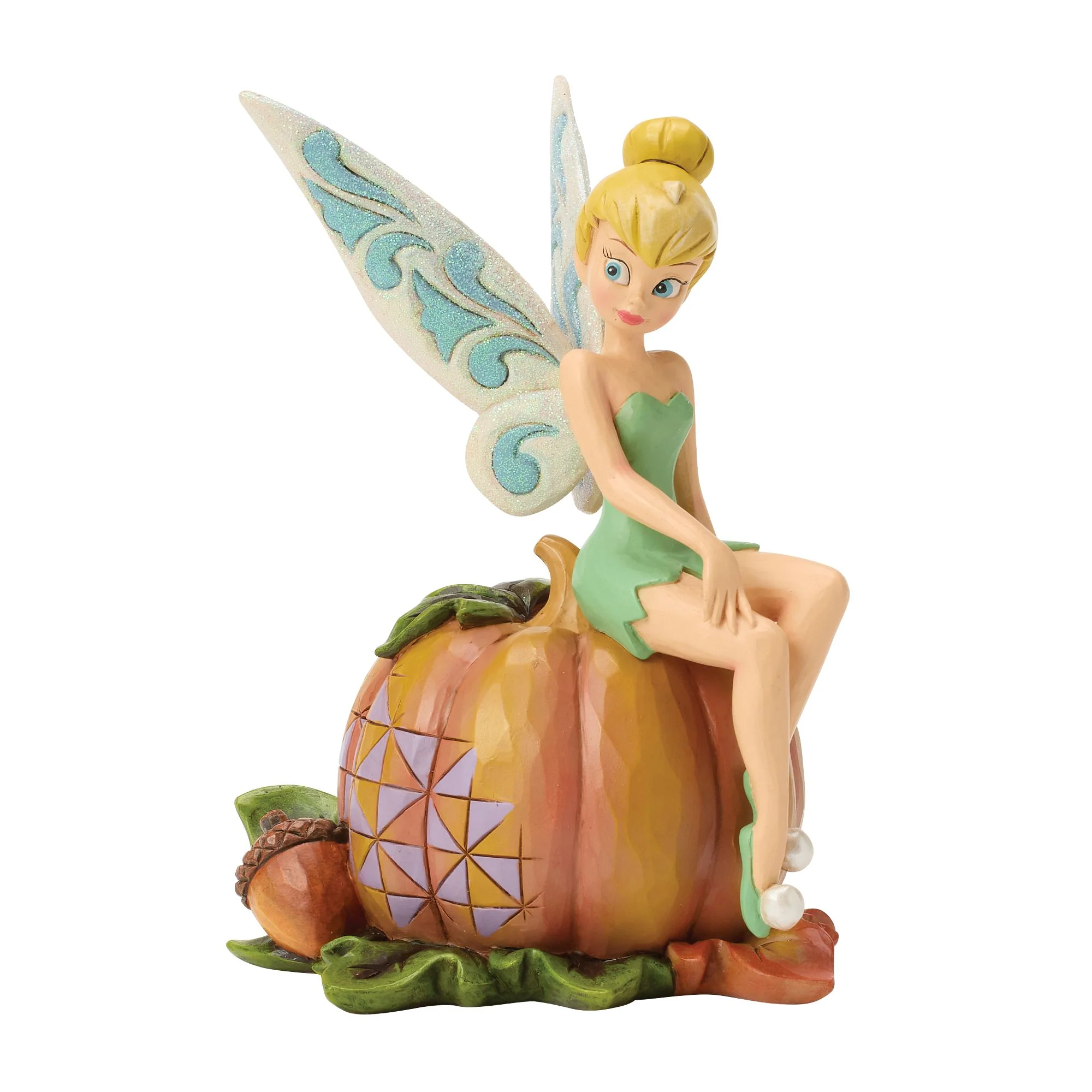 Pumpkin Patch Pixie (Tinkerbell on Pumpkin Figurine) - Image 2