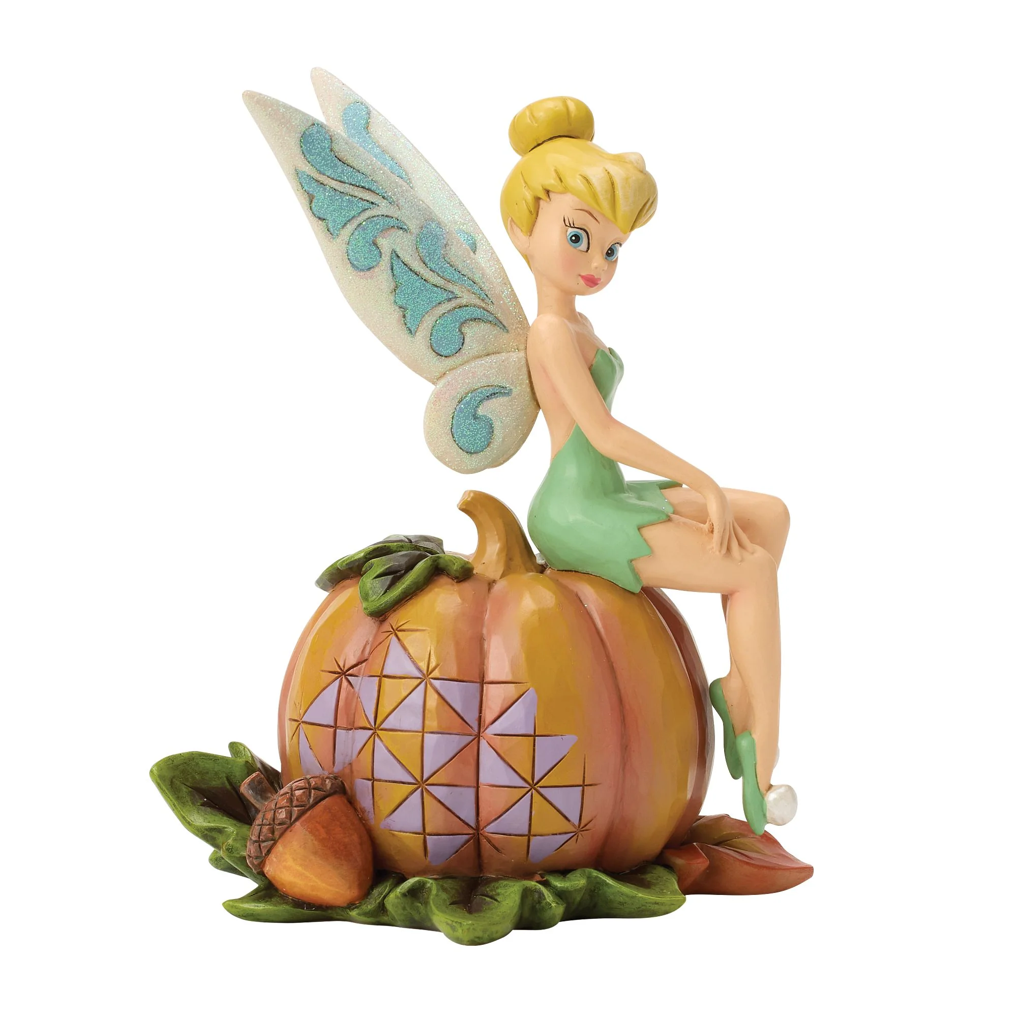 Pumpkin Patch Pixie (Tinkerbell on Pumpkin Figurine) - Image 3