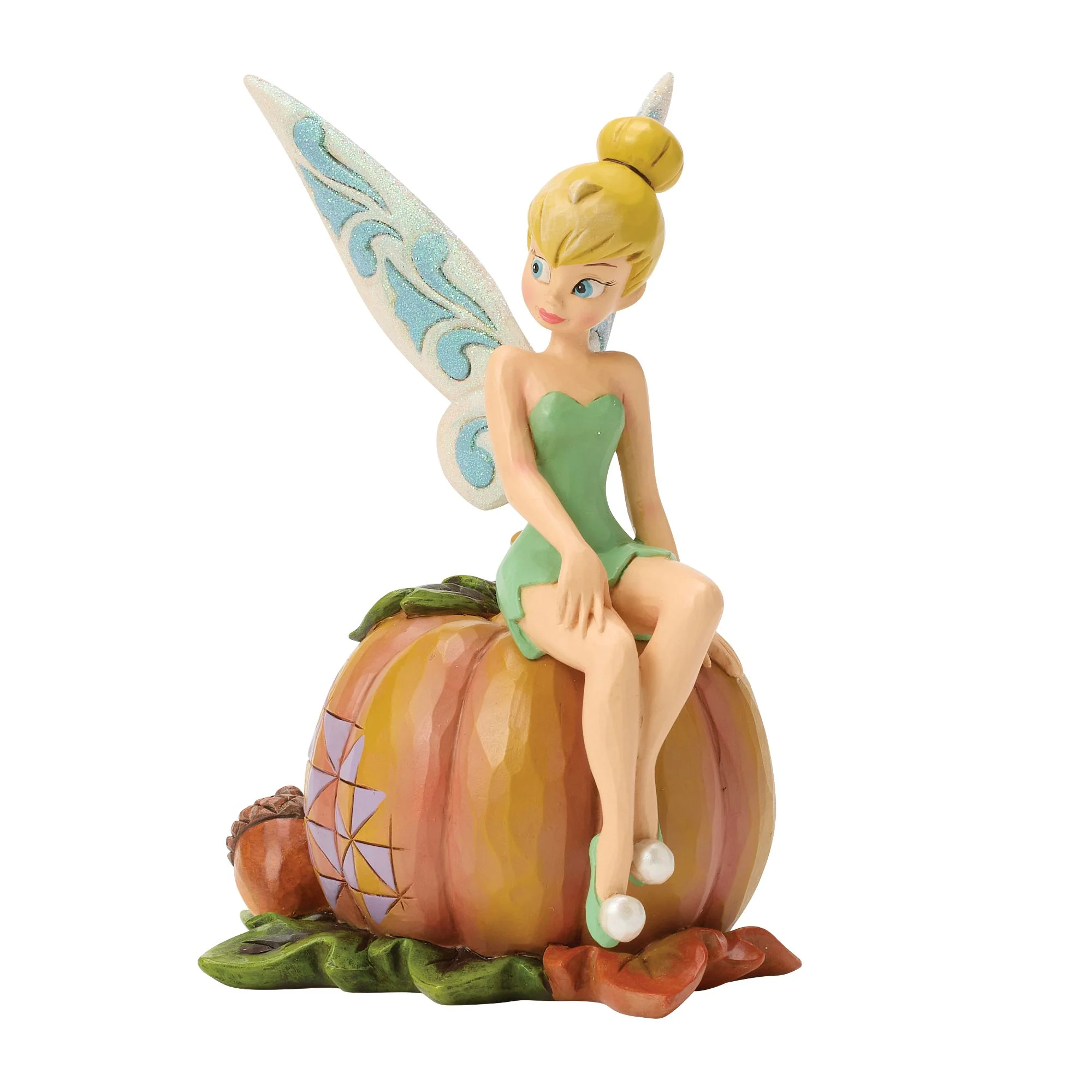 Pumpkin Patch Pixie (Tinkerbell on Pumpkin Figurine) - Image 4