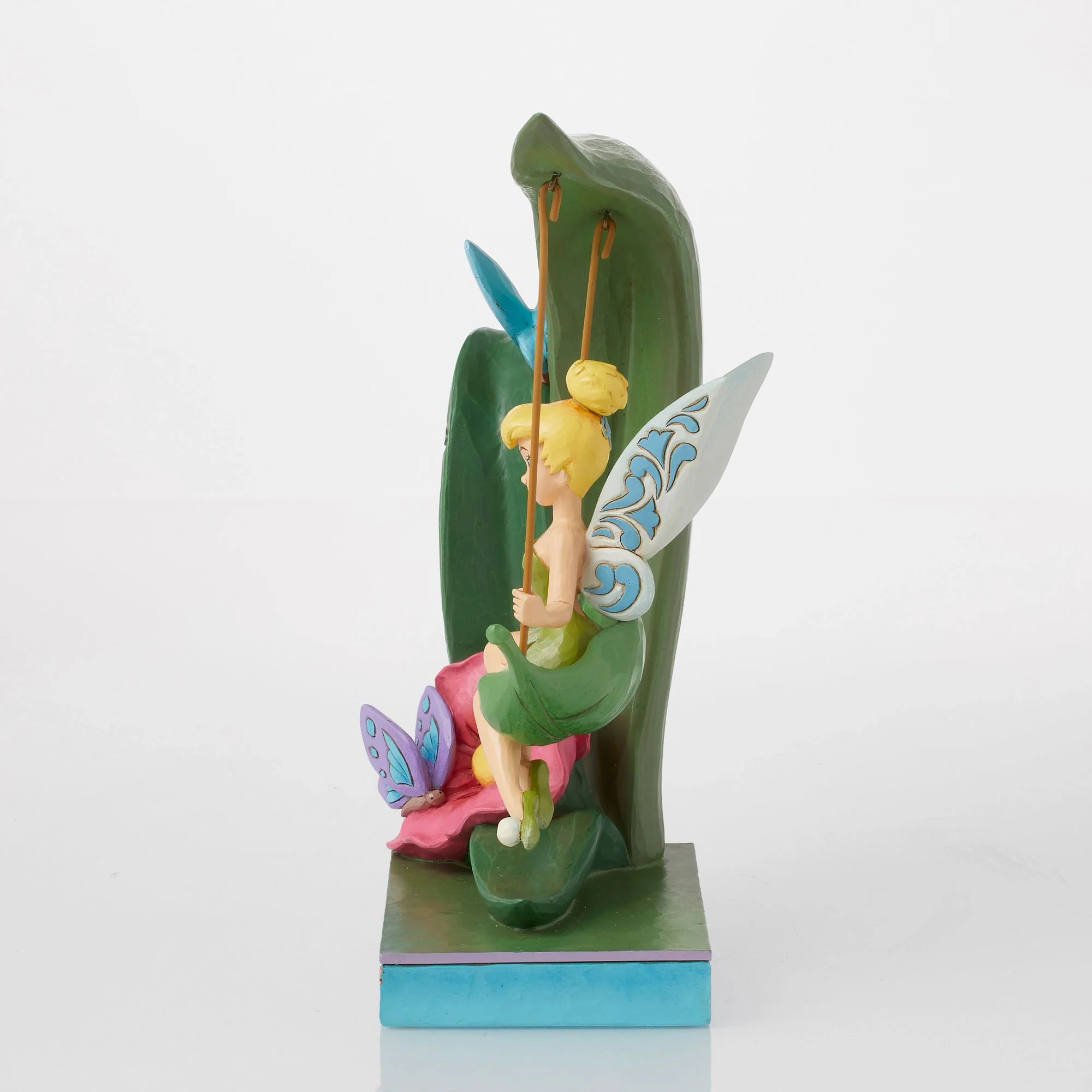 Suspended in Springtime Music (Tinker Bell on Swing Figurine) - Disney Traditions by Jim Shore - Image 4