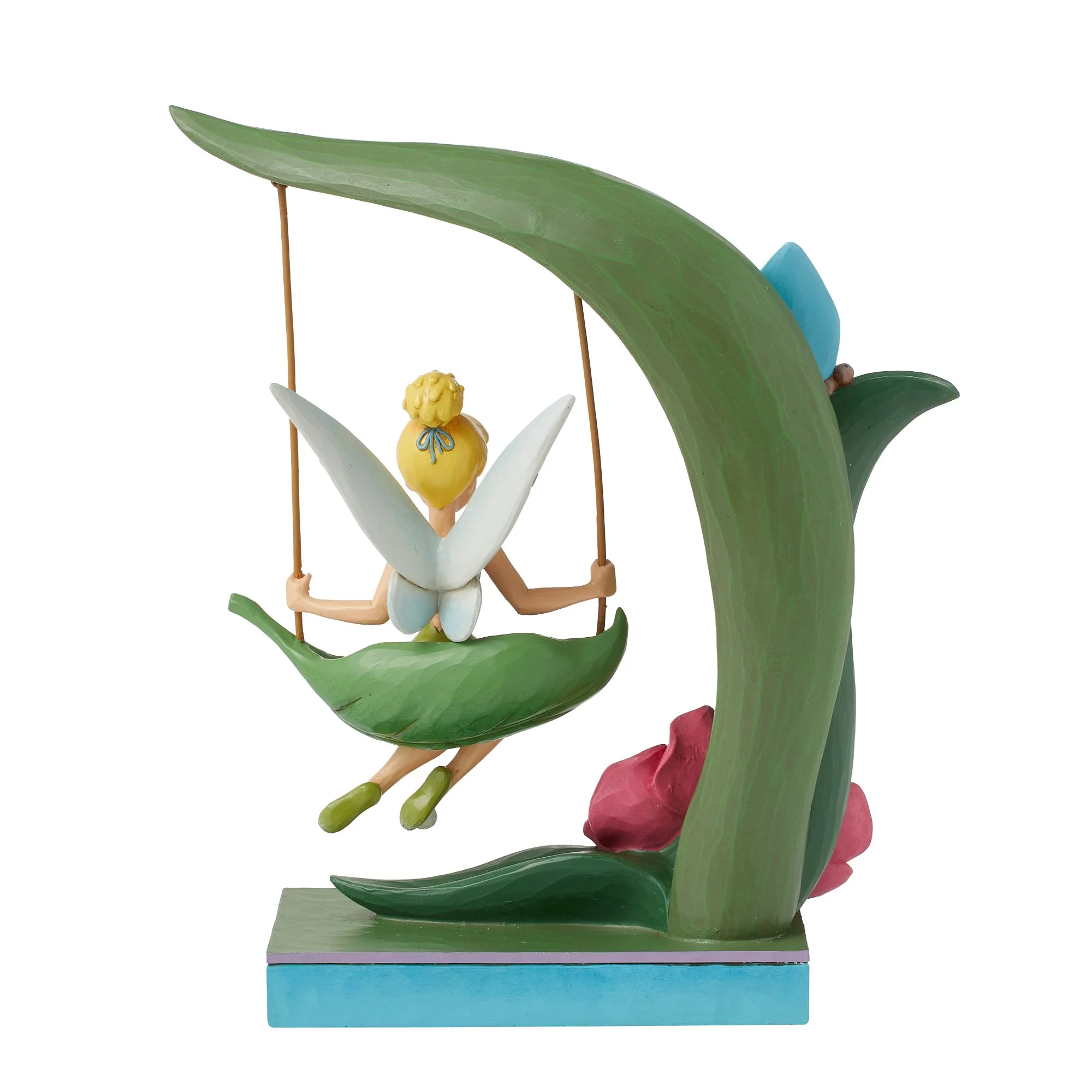 Suspended in Springtime Music (Tinker Bell on Swing Figurine) - Disney Traditions by Jim Shore - Image 5
