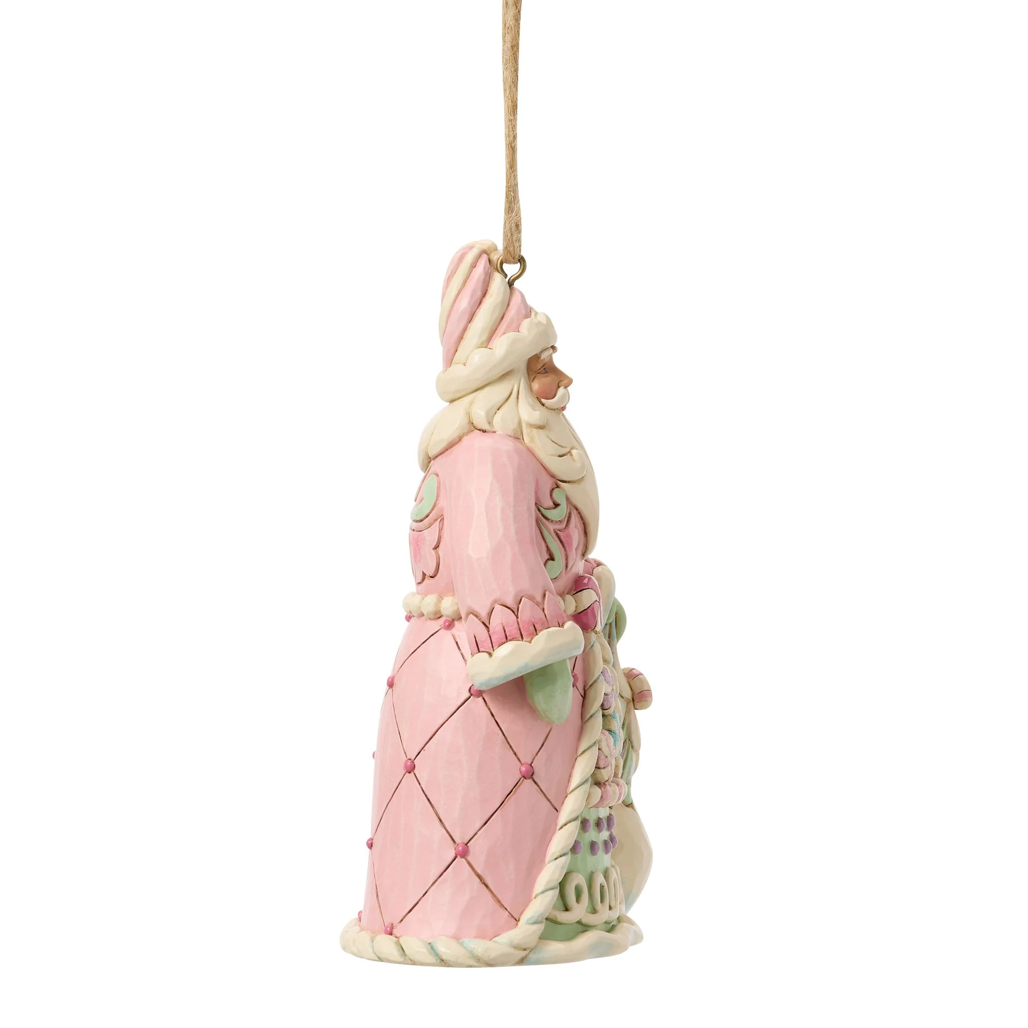 Sweets Santa with a Bag of Candy Hanging Ornament - Image 4