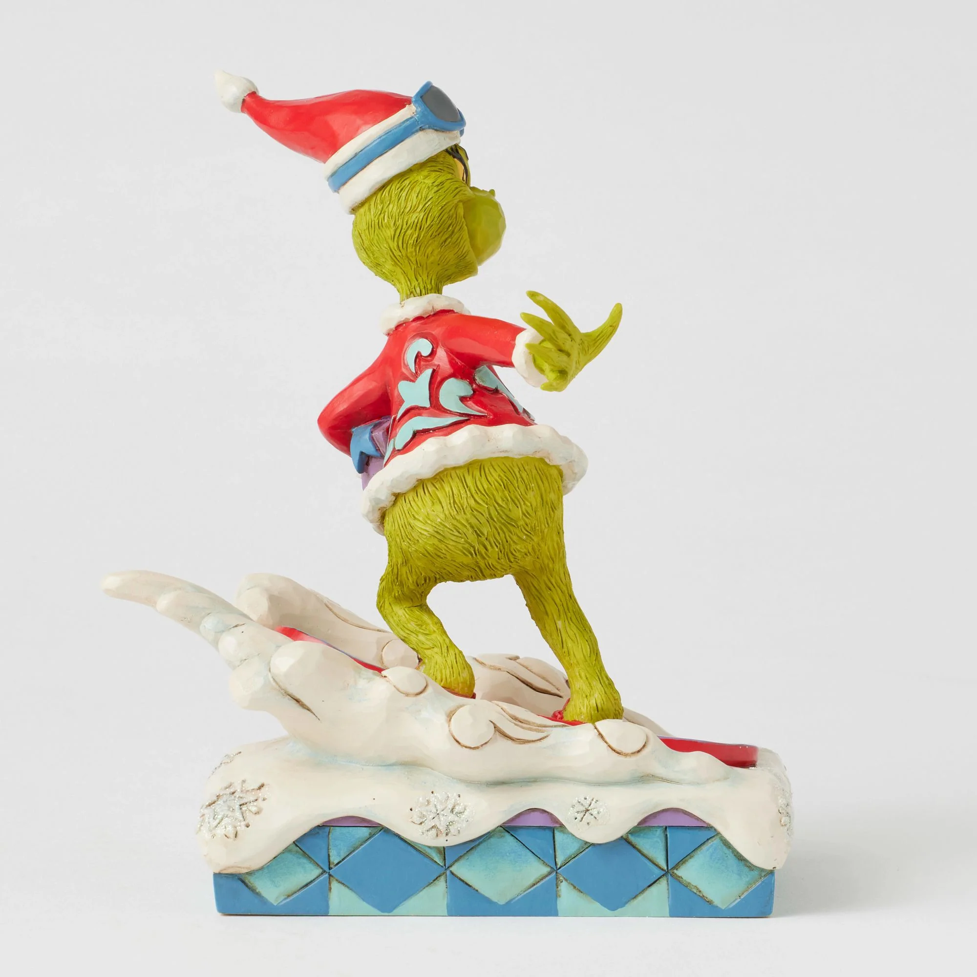 The Grinch Snowboarding Figurine - Image 5
