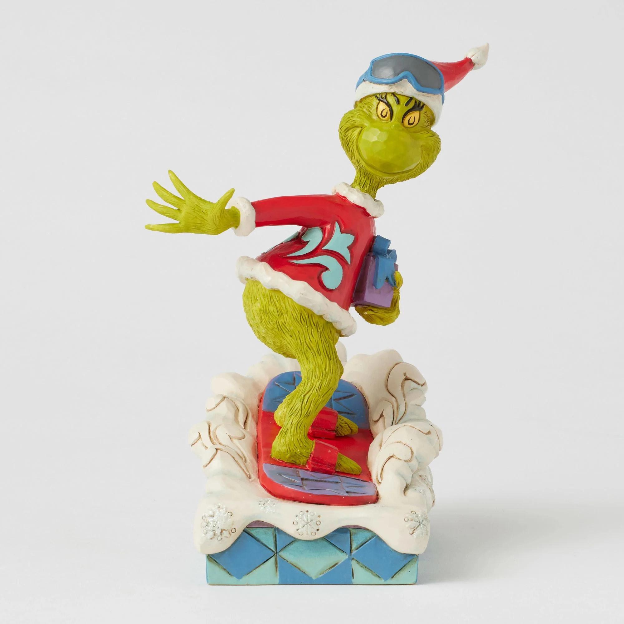 The Grinch Snowboarding Figurine - Image 6