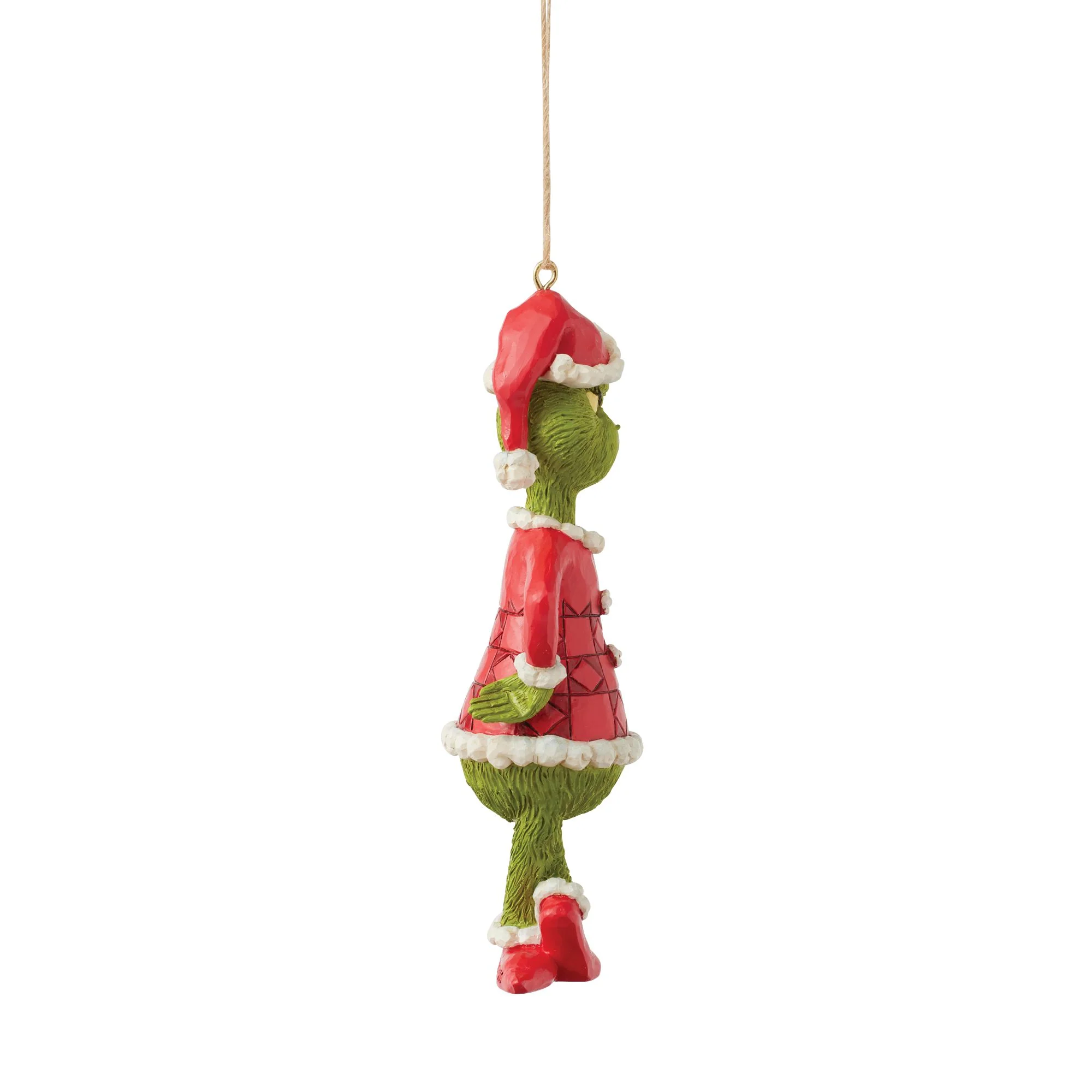 The Grinch with Hands on Hips Hanging Ornament - The Grinch by Jim Shore - Image 4